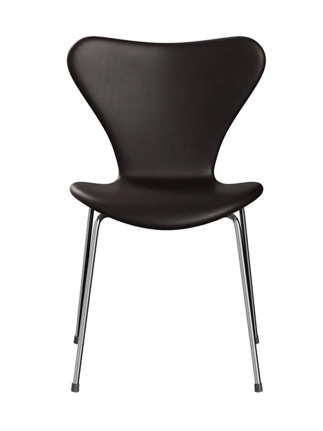 3107 Serie 7, vollgepolstert von Arne Jacobsen - Grace Leder / Dunkelbraun - Jacobsen Plus
