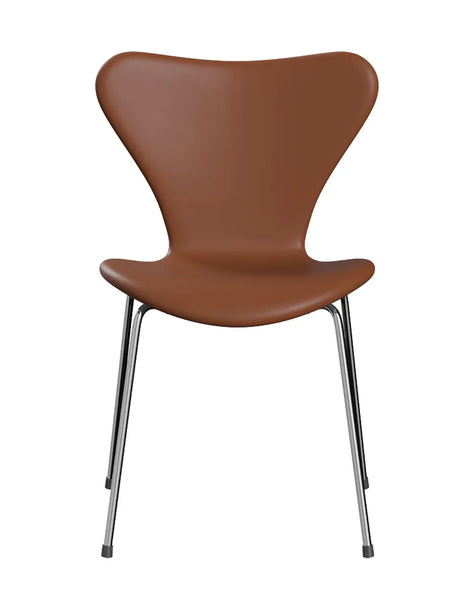 3107 Serie 7, vollgepolstert von Arne Jacobsen - Soft Leder / Cognac - Jacobsen Plus
