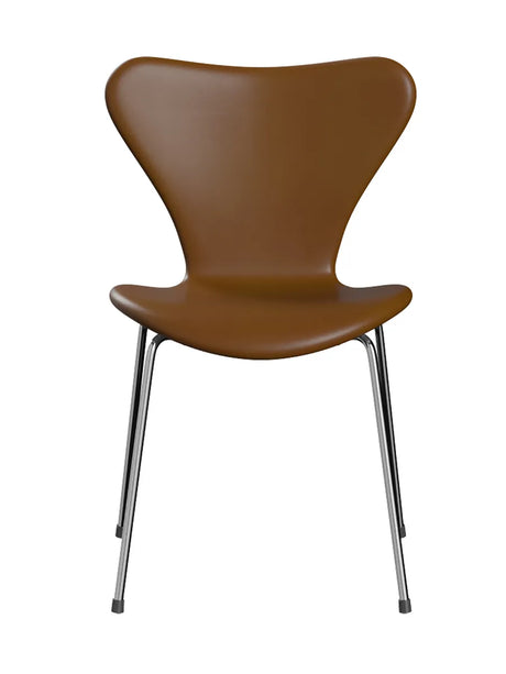 3107 Serie 7, vollgepolstert von Arne Jacobsen - Soft Leder / Walnuss - Jacobsen Plus