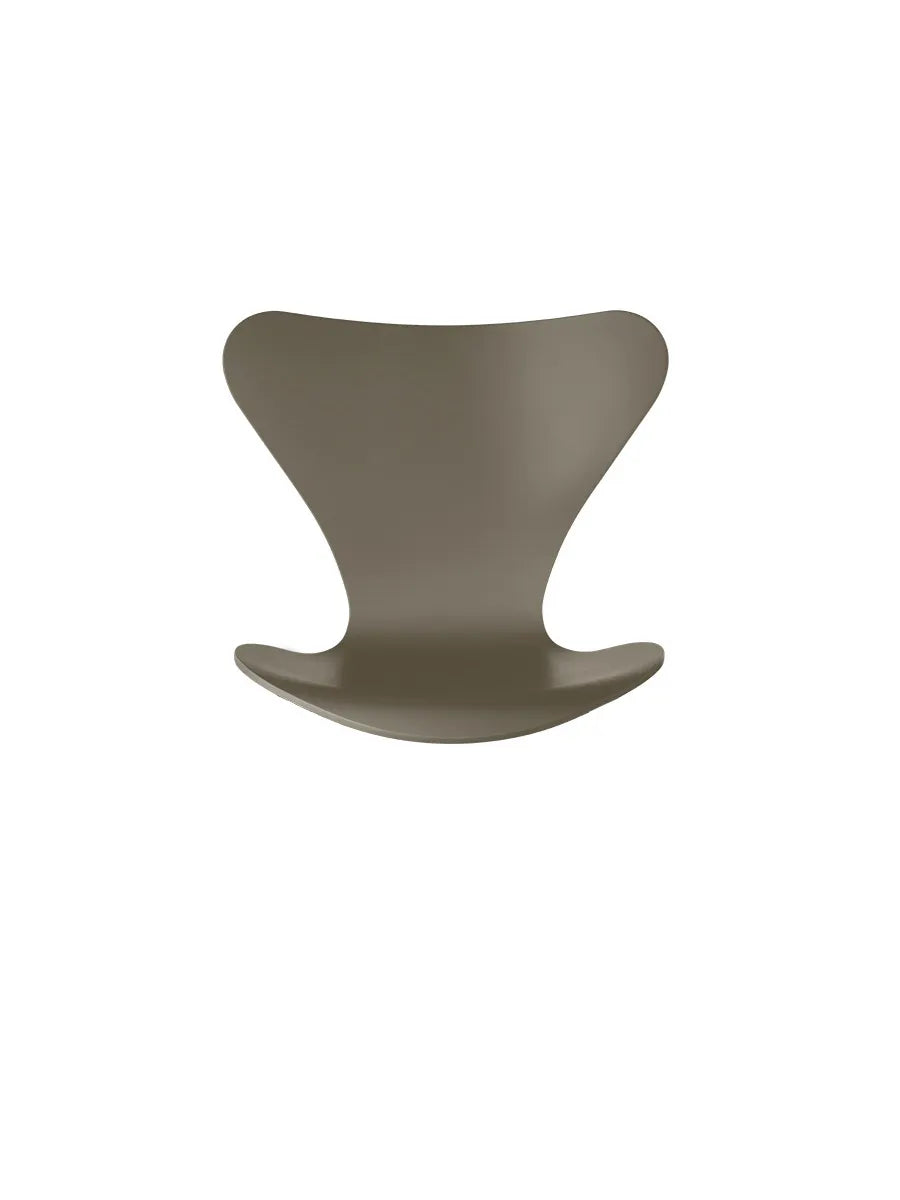 Skal til 3107 Stol fra Fritz Hansen - Lakeret / Olive green - Jacobsen Plus