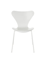 3107 Serie 7 Stuhl lackiert von Arne Jacobsen - Weiß / Weiß - Jacobsen Plus
