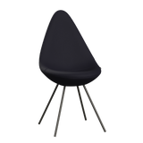 3110 Drop™ Stuhl, vollgepolstert - Braun Bronze von Arne Jacobsen - Christianshavn - 1255 Navy Blue - Jacobsen Plus
