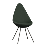 3110 Drop™ Stuhl, vollgepolstert - Braun Bronze von Arne Jacobsen - Christianshavn - 1262 Forrest Green - Jacobsen Plus