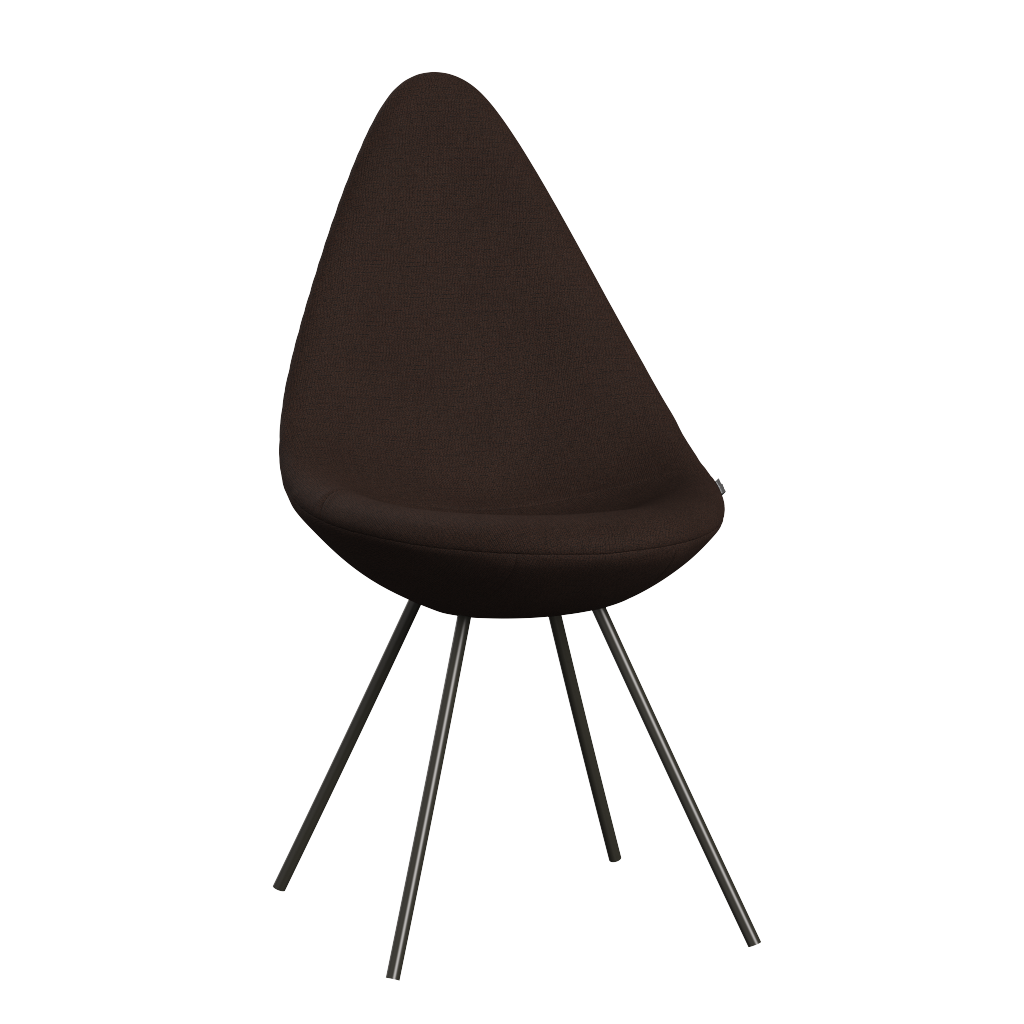 3110 Drop™ Stuhl, vollgepolstert - Braun Bronze von Arne Jacobsen - Christianshavn - 1280 Brown - Jacobsen Plus