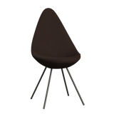 3110 Drop™ Stuhl, vollgepolstert - Braun Bronze von Arne Jacobsen - Christianshavn - 1280 Brown - Jacobsen Plus