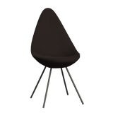 3110 Drop™ Stuhl, vollgepolstert - Braun Bronze von Arne Jacobsen - Christianshavn - 1281 Dark Brown - Jacobsen Plus