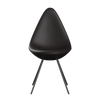 3110 Drop™ Stuhl, vollgepolstert - Braun Bronze von Arne Jacobsen
