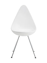 3110 Dråben af Arne Jacobsen - Plast / Hvid / Krom - Jacobsen Plus