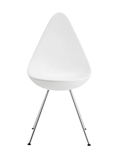 3110 Drop™ Stuhl af Arne Jacobsen - Kunststoff / Weiß / Krom - Jacobsen Plus