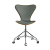 Elm - Concrete Grey læder - Silver Grey stel