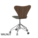 Fritz Hansen - 3117 kontorstol, naturfiner og forsidepolstret i Grace læder - 5 - Jacobsen Plus
