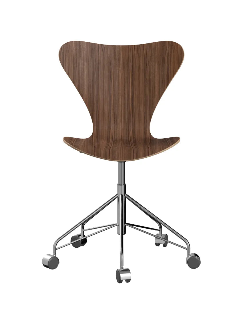 3117 Serie 7 Kontorstol af Arne Jacobsen - Uden polstring / Valnød / Ingen farve - Jacobsen Plus