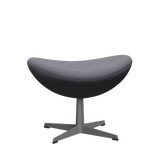 3127 Fußhocker für Egg™ Sessel, Gestell in Silbergrau von Arne Jacobsen - Christianshavn - 1171 Light Grey - Jacobsen Plus