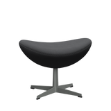 3127 Fußhocker für Egg™ Sessel, Gestell in Silbergrau von Arne Jacobsen - Christianshavn - 1172 Grey Uni - Jacobsen Plus