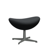 3127 Fußhocker für Egg™ Sessel, Gestell in Silbergrau von Arne Jacobsen - Christianshavn - 1173 Grey - Jacobsen Plus