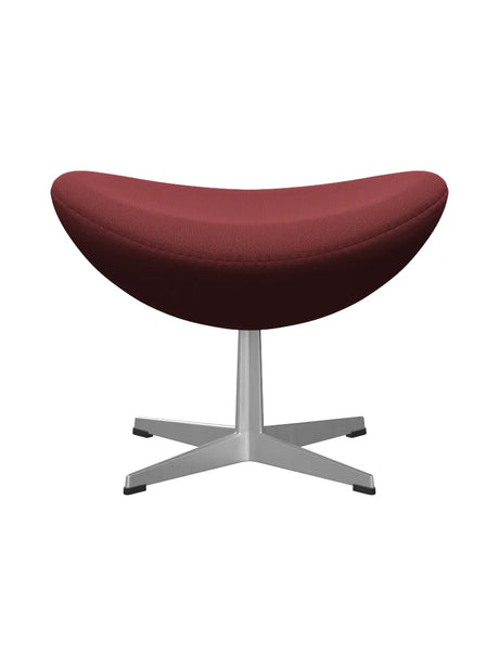 3127 Fußhocker für Egg™ Sessel von Arne Jacobsen Stoffgr. 1 - Capture / 5402 dunkelrot - Jacobsen Plus