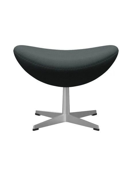 3127 Fußhocker für Egg™ Sessel von Arne Jacobsen Stoffgr. 1 - Diablo / 102 Steel grey - Jacobsen Plus