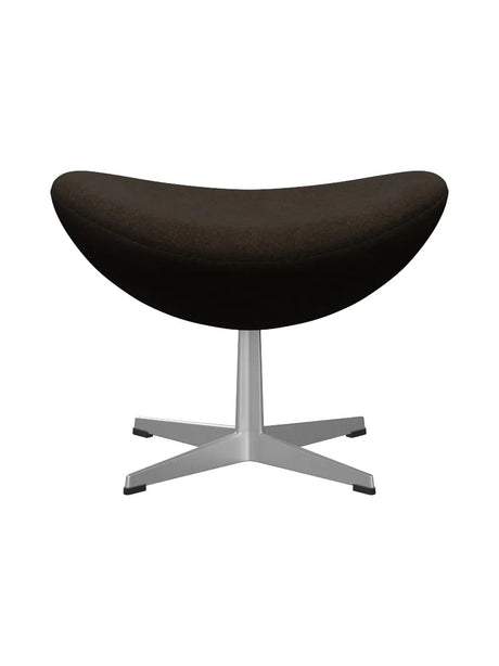 3127 Fußhocker für Egg™ Sessel von Arne Jacobsen Textilgr. 2 - Divina Melange / 280 Dunkelbraun - Jacobsen Plus