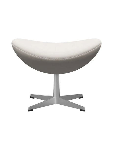 3127 Fußhocker für Egg™ Sessel von Arne Jacobsen Stoffgr. 1 - Ruhm / 60005 Weiß - Jacobsen Plus