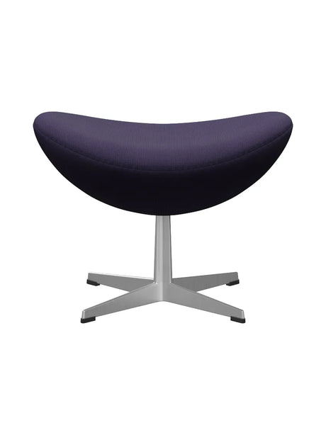 3127 Fußhocker für Egg™ Sessel von Arne Jacobsen Stoffgr. 1 - Ruhm / 65082 Dunkel Lila - Jacobsen Plus