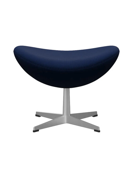 3127 Fußhocker für Egg™ Sessel von Arne Jacobsen Stoffgr. 1 - Ruhm / 66071 Dunkelblau - Jacobsen Plus
