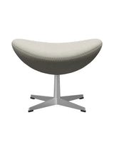 3127 Fodskammel til Ægget af Arne Jacobsen stofgr. 2 - Fiord / 101 Grå - Jacobsen Plus