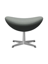 3127 Fodskammel til Ægget af Arne Jacobsen stofgr. 2 - Fiord / 151 Mid Grey Multi - Jacobsen Plus