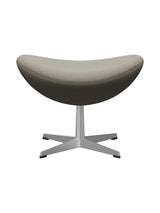 3127 Fodskammel til Ægget af Arne Jacobsen stofgr. 2 - Fiord / 262 Light Taupe - Jacobsen Plus