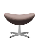 3127 Fodskammel til Ægget af Arne Jacobsen stofgr. 2 - Fiord / 551 Pink-Tan - Jacobsen Plus