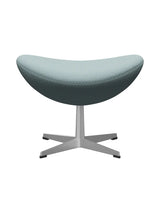 3127 Fodskammel til Ægget af Arne Jacobsen stofgr. 2 - Fiord / 721 Light Blue-Stone - Jacobsen Plus