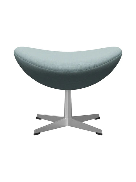 3127 Fußhocker für Egg™ Sessel von Arne Jacobsen Textilgr. 2 - Fiord / 721 Light Blue-Stone - Jacobsen Plus