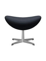 3127 Fodskammel til Ægget af Arne Jacobsen stofgr. 2 - Fiord / 782 Midnight Blue - Jacobsen Plus