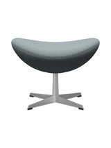 3127 Fodskammel til Ægget af Arne Jacobsen stofgr. 2 - Fiord / 821 Green-Blue-Stone - Jacobsen Plus