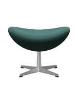 3127 Fodskammel til Ægget af Arne Jacobsen stofgr. 2 - Fiord / 862 Grøn - Jacobsen Plus