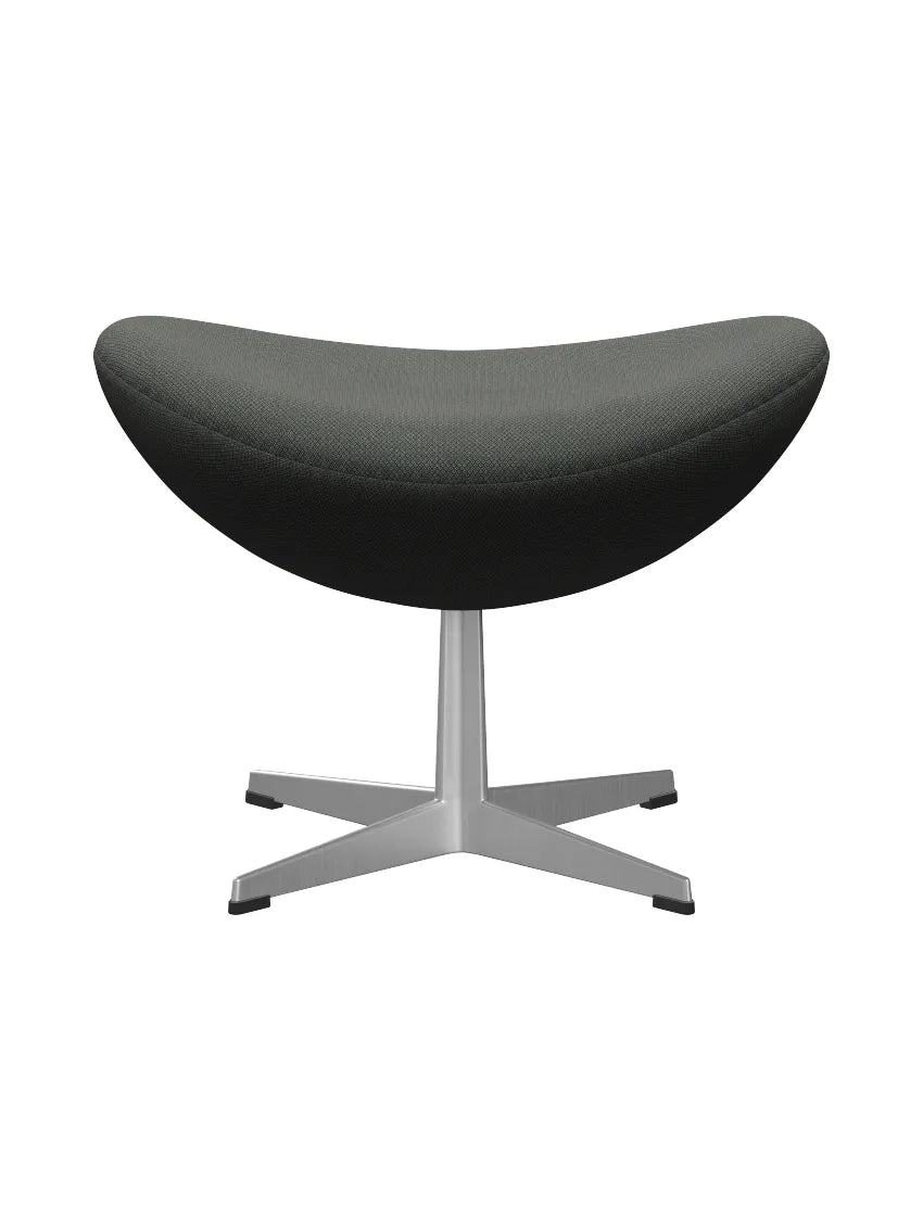 3127 Fodskammel til Ægget af Arne Jacobsen stofgr. 2 - Fiord / 971 Mørk Grøn - Jacobsen Plus