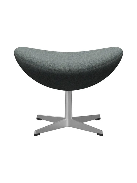 3127 Fußhocker für Egg™ Sessel von Arne Jacobsen Textilgr. 2 - Hallingdal / 130 Grau - Jacobsen Plus