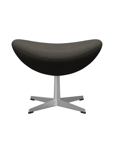 3127 Fußhocker für Egg™ Sessel von Arne Jacobsen Textilgr. 2 - Hallingdal / 153 Helles Anthrazit - Jacobsen Plus