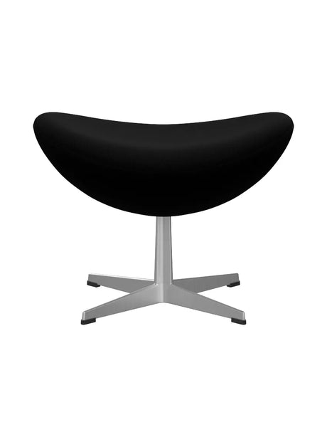 3127 Fußhocker für Egg™ Sessel von Arne Jacobsen Textilgr. 2 - Hallingdal / 190 Schwarz - Jacobsen Plus