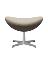 3127 Fodskammel til Ægget af Arne Jacobsen stofgr. 2 - Hallingdal / 200 Sand - Jacobsen Plus
