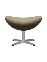 3127 Fodskammel til Ægget af Arne Jacobsen stofgr. 2 - Hallingdal / 220 Mørk sand - Jacobsen Plus