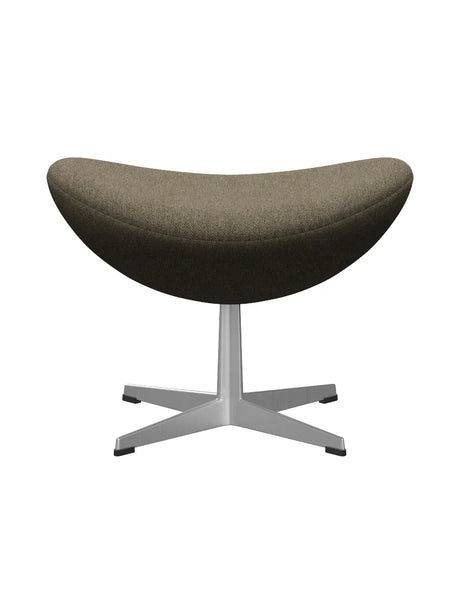 3127 Fußhocker für Egg™ Sessel von Arne Jacobsen Textilgr. 2 - Hallingdal / 227 Grau-Braun - Jacobsen Plus