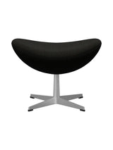 3127 Fodskammel til Ægget af Arne Jacobsen stofgr. 2 - Hallingdal / 376 Brown-Dark Grey - Jacobsen Plus