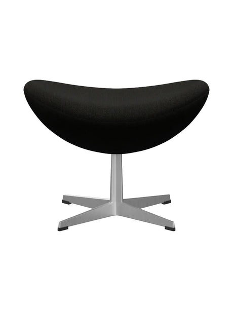 3127 Fußhocker für Egg™ Sessel von Arne Jacobsen Textilgr. 2 - Hallingdal / 376 Braun-Dunkelgrau - Jacobsen Plus