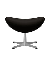 3127 Fodskammel til Ægget af Arne Jacobsen stofgr. 2 - Hallingdal / 390 Mørk brun - Jacobsen Plus