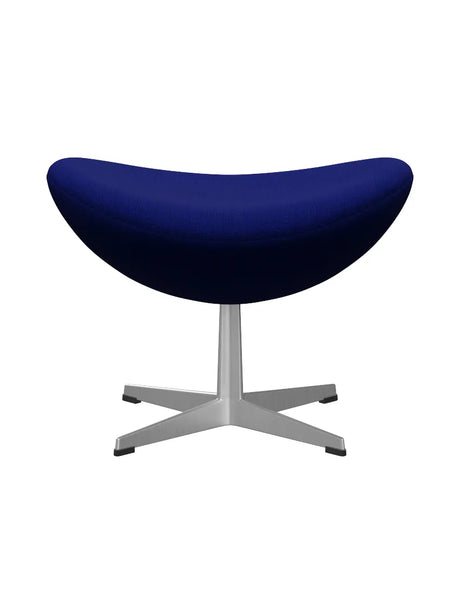 3127 Fußhocker für Egg™ Sessel von Arne Jacobsen Textilgr. 2 - Hallingdal / 753 Ultra Marine - Jacobsen Plus