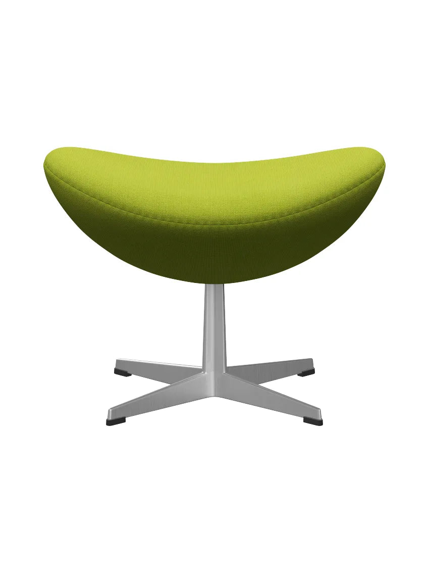 3127 Fodskammel til Ægget af Arne Jacobsen stofgr. 2 - Hallingdal / 907 Lime - Jacobsen Plus