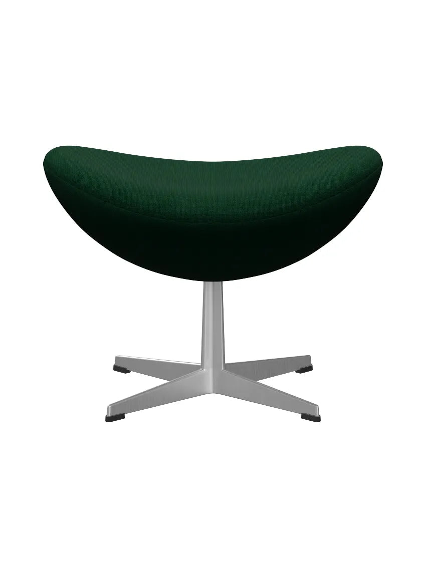 3127 Fodskammel til Ægget af Arne Jacobsen stofgr. 2 - Hallingdal / 944 Glasgrøn - Jacobsen Plus