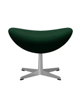 3127 Fodskammel til Ægget af Arne Jacobsen stofgr. 2 - Hallingdal / 944 Glasgrøn - Jacobsen Plus