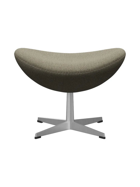 3127 Fußhocker für Egg™ Sessel von Arne Jacobsen Textilgr. 2 - Re-Wool / 218 light beige-natur - Jacobsen Plus