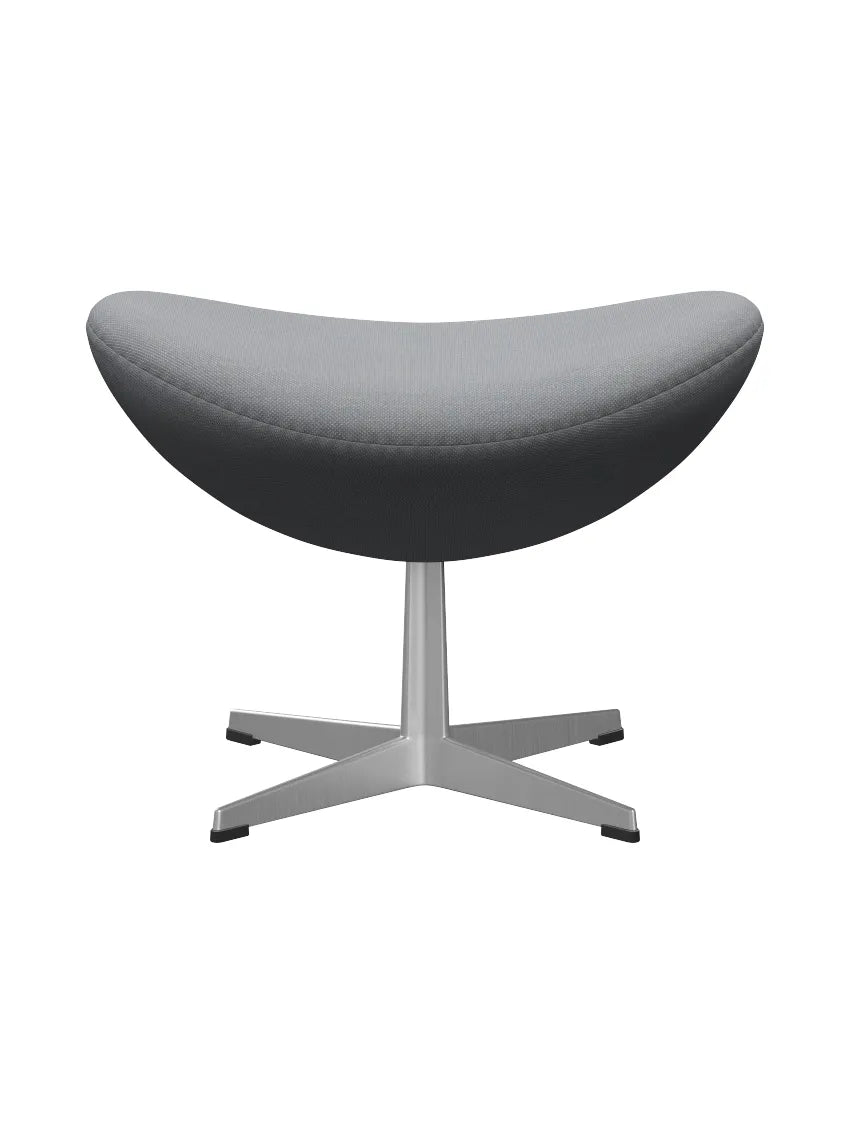 3127 Fodskammel til Ægget af Arne Jacobsen stofgr. 2 - Steelcut / 140 Lysgrå - Jacobsen Plus